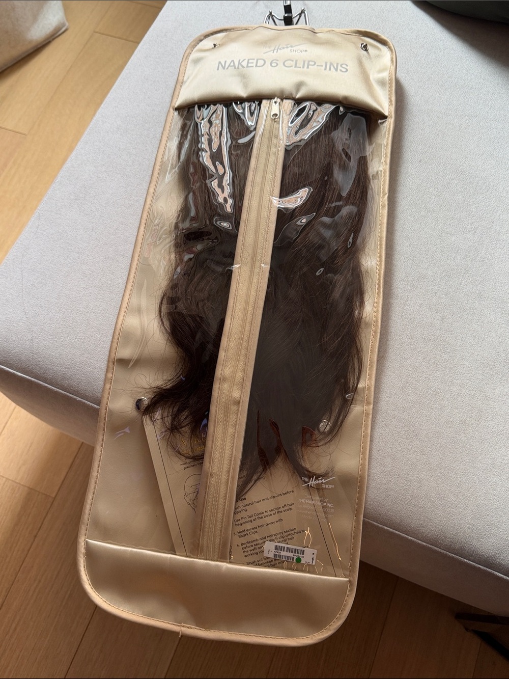 Naked 6 Clip-Ins - Dark Brown Hair Extensions